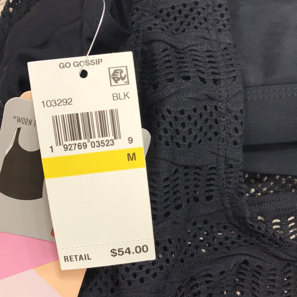 Go by Gossip Mix & Mesh Crochet Tankini Top - Picture 8 of 11
